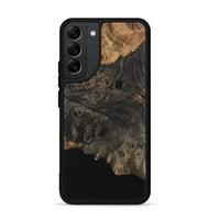 Galaxy S22 Plus Wood Phone Case - Camala (Pure Black, 730555)