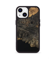 iPhone 13 Wood Phone Case - Camala (Pure Black, 730555)