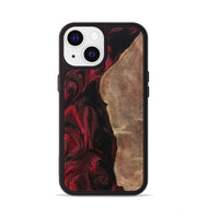 iPhone 13 Wood Phone Case - Pluma (Red, 730556)