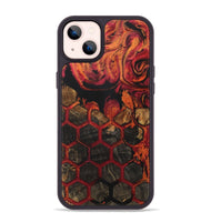 iPhone 14 Plus Wood Phone Case - Anand (Pattern, 730558)