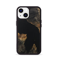 iPhone 13 Wood Phone Case - Hakan (Pure Black, 730566)