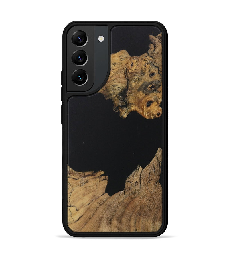 Galaxy S22 Plus Wood Phone Case - Jovanni (Pure Black, 730570)