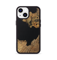 iPhone 13 Wood Phone Case - Jovanni (Pure Black, 730570)