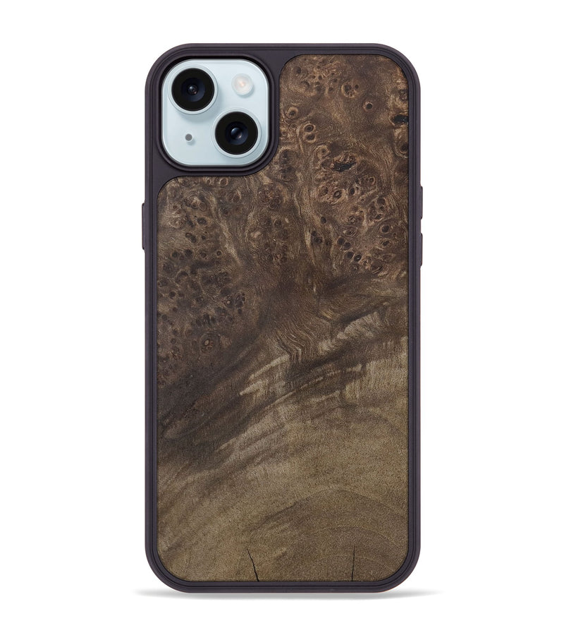 iPhone 15 Plus Wood Phone Case - Dorathy (Wood Burl, 730572)