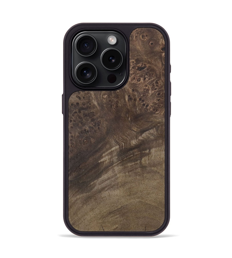 iPhone 15 Pro Wood Phone Case - Dorathy (Wood Burl, 730572)