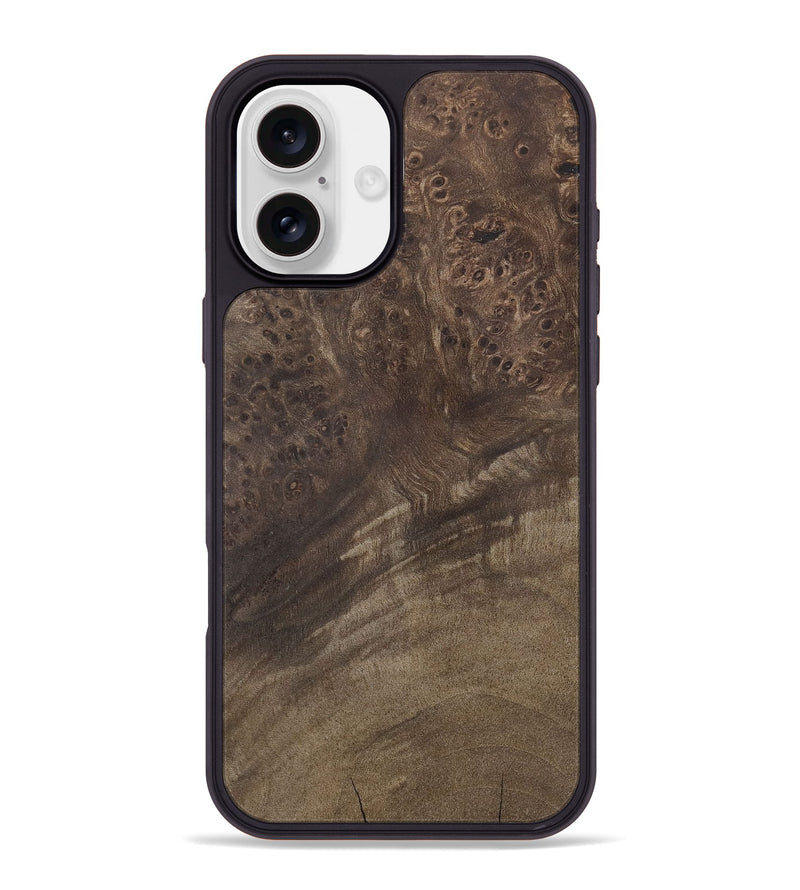 iPhone 16 Plus Wood Phone Case - Dorathy (Wood Burl, 730572)