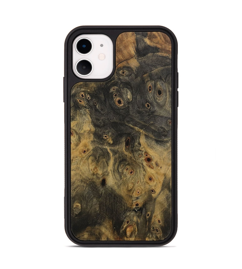 iPhone 11 Wood Phone Case - Hoya (Wood Burl, 730577)