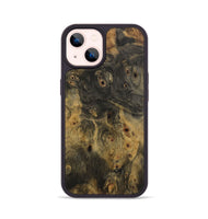 iPhone 14 Wood Phone Case - Hoya (Wood Burl, 730577)