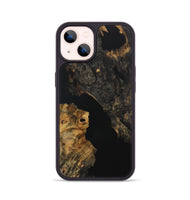 iPhone 14 Wood Phone Case - Uday (Pure Black, 730578)