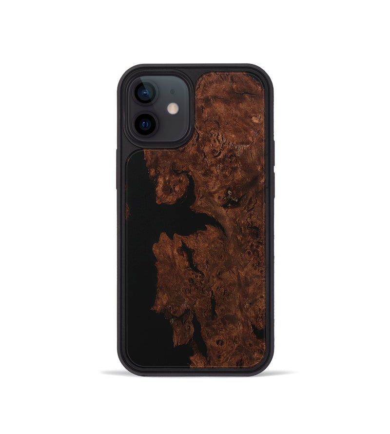 iPhone 12 mini Wood Phone Case - Cynthia (Wood Burl, 730580)