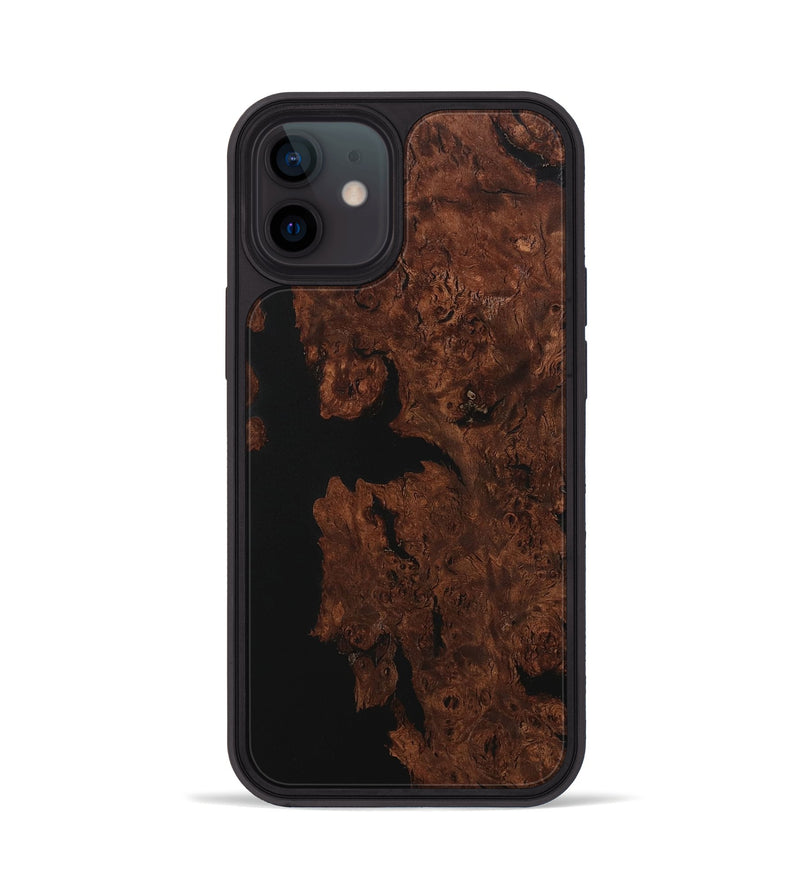 iPhone 12 Wood Phone Case - Cynthia (Wood Burl, 730580)