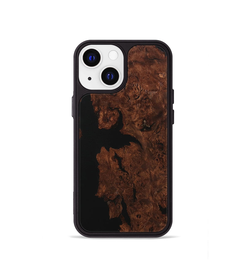 iPhone 13 mini Wood Phone Case - Cynthia (Wood Burl, 730580)