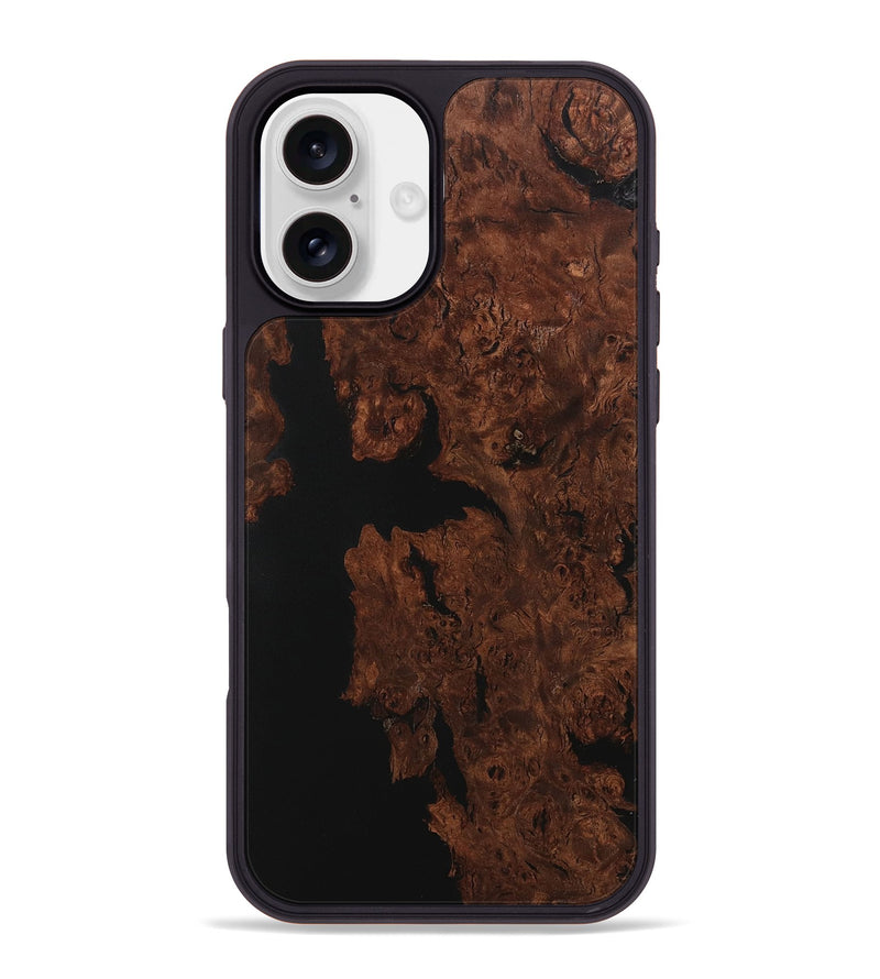 iPhone 16 Plus Wood Phone Case - Cynthia (Wood Burl, 730580)