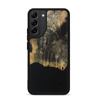 Galaxy S22 Plus Wood Phone Case - Leonel (Pure Black, 730589)