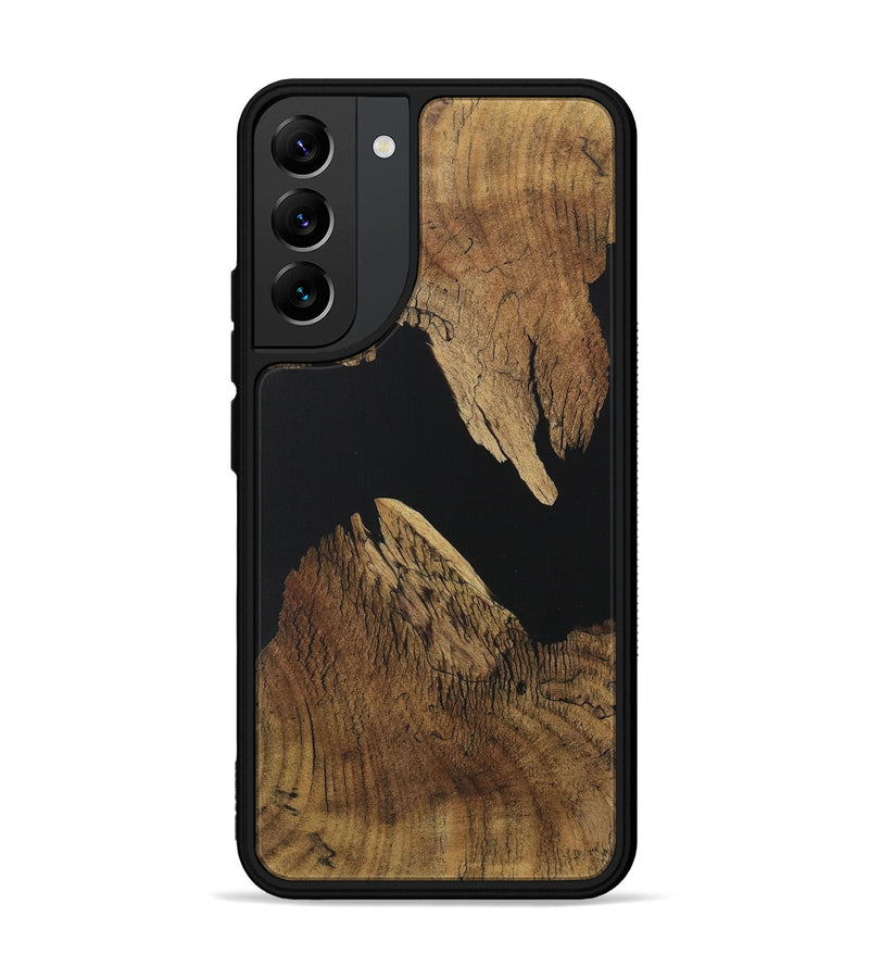 Galaxy S22 Plus Wood Phone Case - Orpha (Pure Black, 730591)