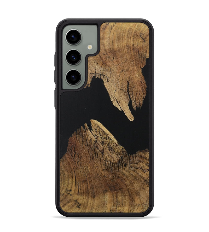 Galaxy S24 Plus Wood Phone Case - Orpha (Pure Black, 730591)