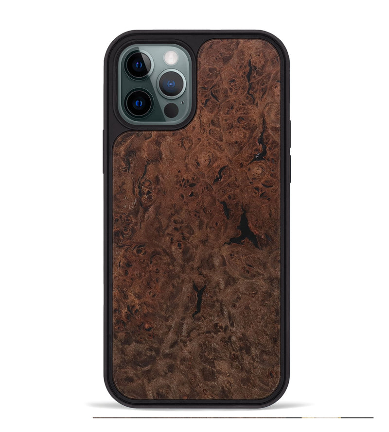 iPhone 12 Pro Max Wood Phone Case - Cappie (Wood Burl, 730592)