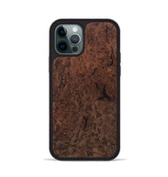 iPhone 12 Pro Wood Phone Case - Cappie (Wood Burl, 730592)