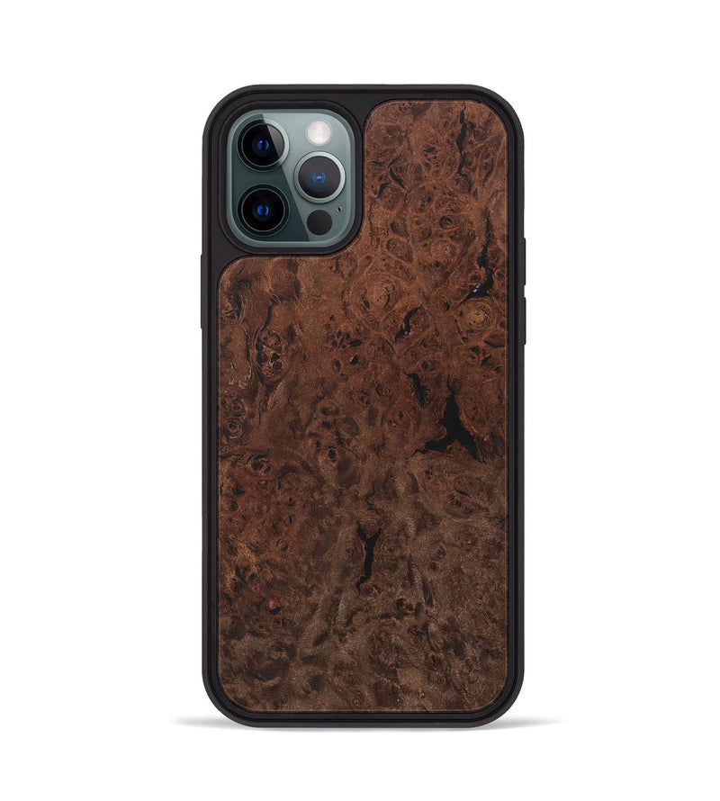 iPhone 12 Pro Wood Phone Case - Cappie (Wood Burl, 730592)