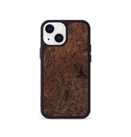 iPhone 13 mini Wood Phone Case - Cappie (Wood Burl, 730592)