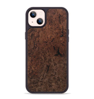 iPhone 14 Plus Wood Phone Case - Cappie (Wood Burl, 730592)