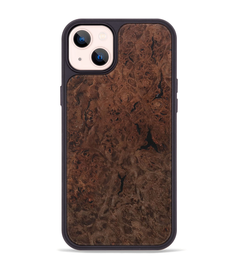 iPhone 14 Plus Wood Phone Case - Cappie (Wood Burl, 730592)