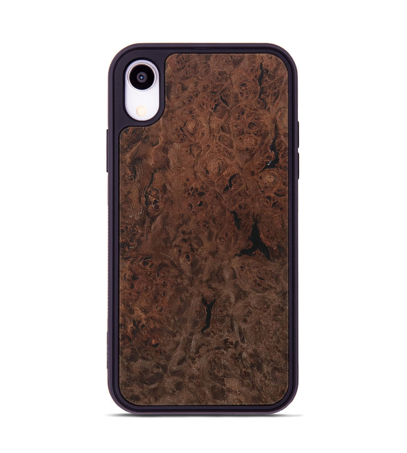 iPhone Xr Wood Phone Case - Cappie (Wood Burl, 730592)