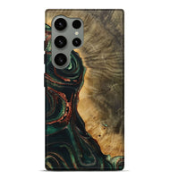 Galaxy S24 Ultra Wood Live Edge Phone Case - Shanae (Green, 730602)