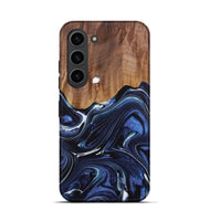 Galaxy S23 Wood Live Edge Phone Case - Caralie (Blue, 730612)