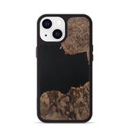 iPhone 13 Wood Phone Case - Eugenia (Pure Black, 730624)