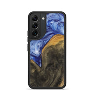 Galaxy S22 Wood Phone Case - Shannen (Blue, 730626)