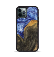 iPhone 12 Pro Wood Phone Case - Shannen (Blue, 730626)