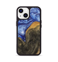 iPhone 13 Wood Phone Case - Shannen (Blue, 730626)