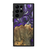 Galaxy S22 Ultra Wood Phone Case - Brody (Purple, 730628)