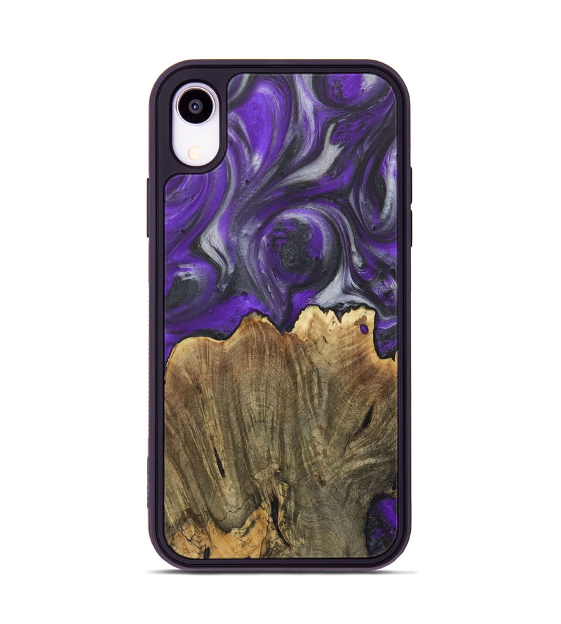 iPhone Xr Wood Phone Case - Brody (Purple, 730628)