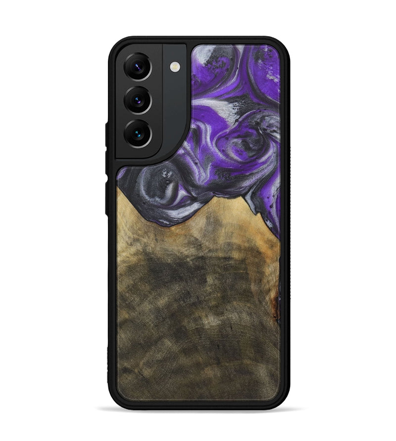 Galaxy S22 Plus Wood Phone Case - Edeline (Purple, 730629)