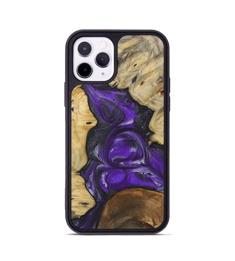 iPhone 11 Pro Wood Phone Case - Lotti (Purple, 730630)