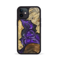 iPhone 12 Wood Phone Case - Lotti (Purple, 730630)