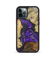 iPhone 12 Pro Wood Phone Case - Lotti (Purple, 730630)