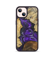 iPhone 14 Wood Phone Case - Lotti (Purple, 730630)