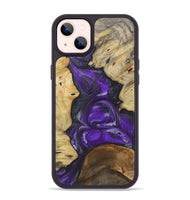 iPhone 14 Plus Wood Phone Case - Lotti (Purple, 730630)