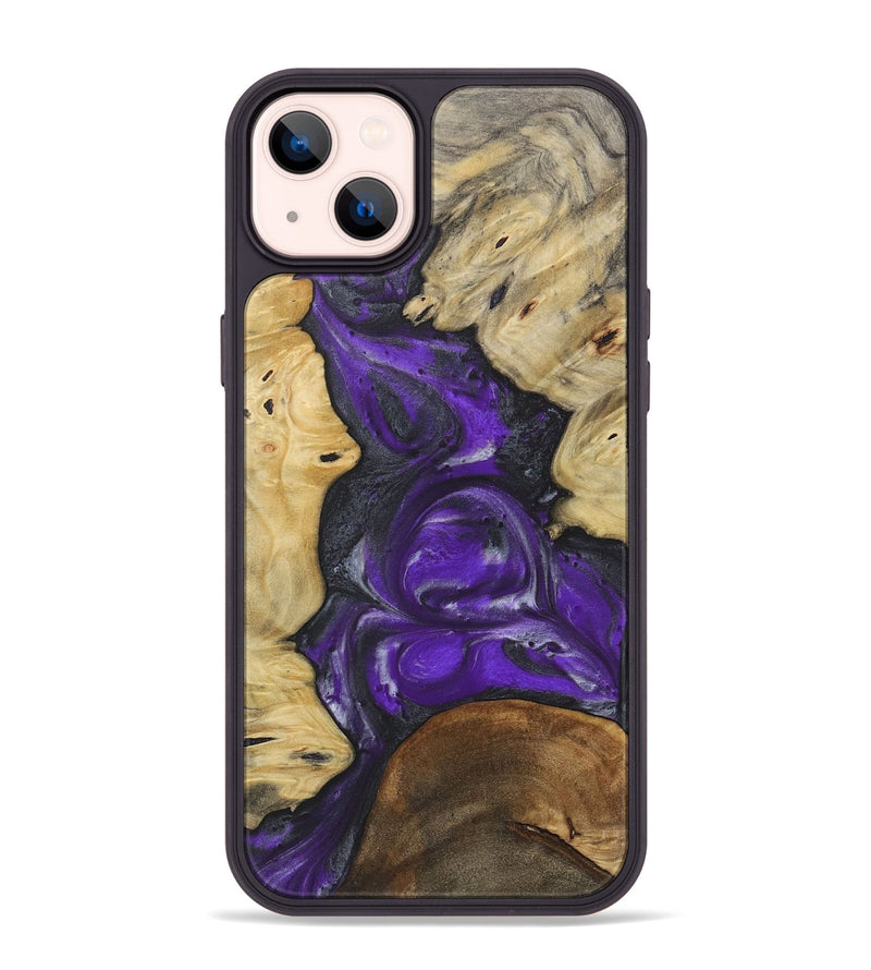 iPhone 14 Plus Wood Phone Case - Lotti (Purple, 730630)