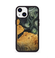 iPhone 13 Wood Phone Case - Iyun (Green, 730631)