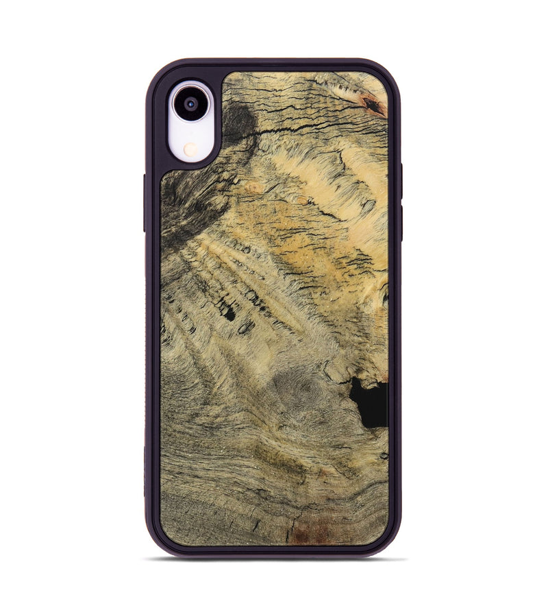 iPhone Xr Wood Phone Case - Kamal (Wood Burl, 730638)