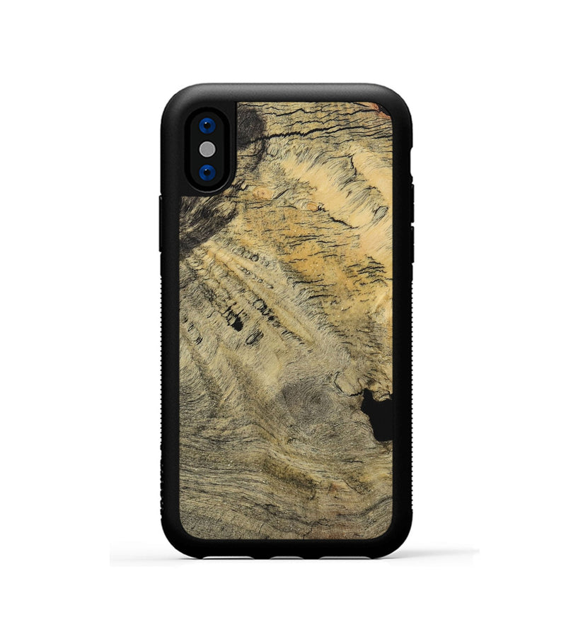 iPhone Xs Wood Phone Case - Kamal (Wood Burl, 730638)