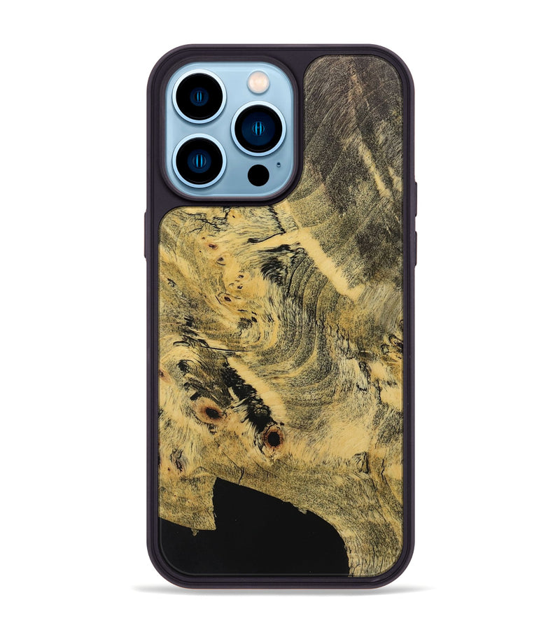 iPhone 14 Pro Max Wood Phone Case - Bianca (Wood Burl, 730639)