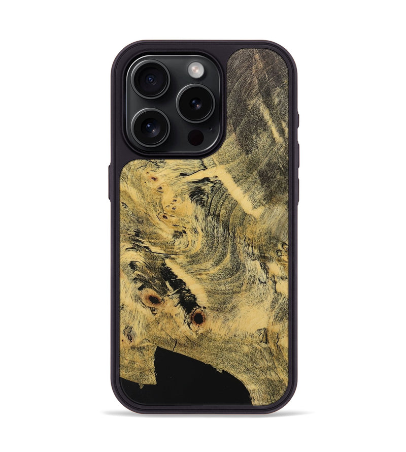 iPhone 15 Pro Wood Phone Case - Bianca (Wood Burl, 730639)