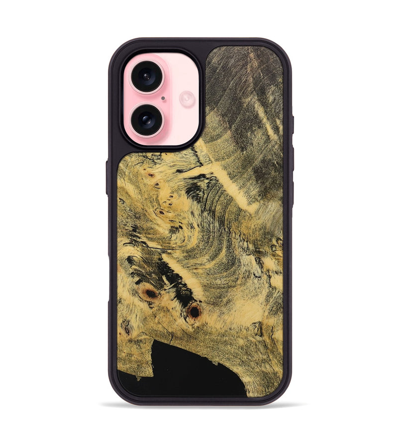 iPhone 16 Wood Phone Case - Bianca (Wood Burl, 730639)