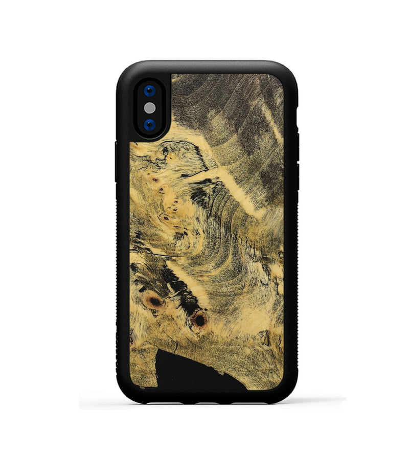 iPhone Xs Wood Phone Case - Bianca (Wood Burl, 730639)