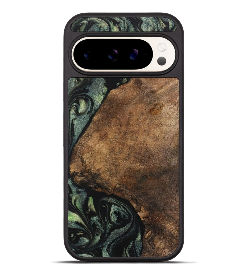 Pixel 9 Pro XL Wood Phone Case - Harlon (Green, 730660)